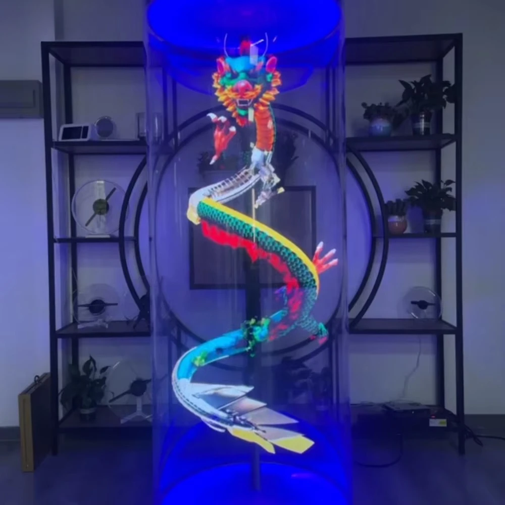 

Высокая яркость 3D напольная 3D голограмма светодиодный вентилятор рекламная машина голографический вентилятор проектор дисплей для помещения