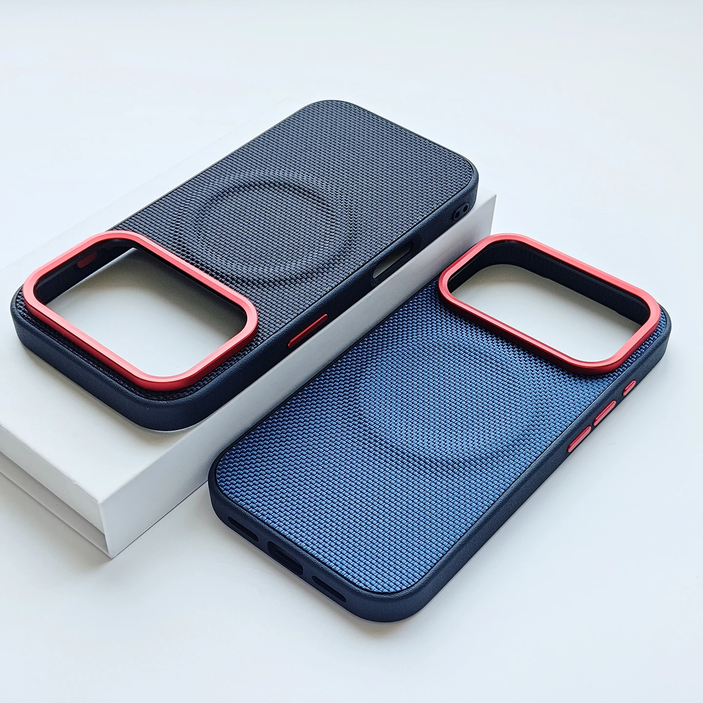 حافظة هاتف جلدية كلاسيكية مضادة للصدمات لهاتف آيفون 17 برو ماكس اير لهاتف MagSafe غطاء حماية للشحن اللاسلكي المغناطيسي