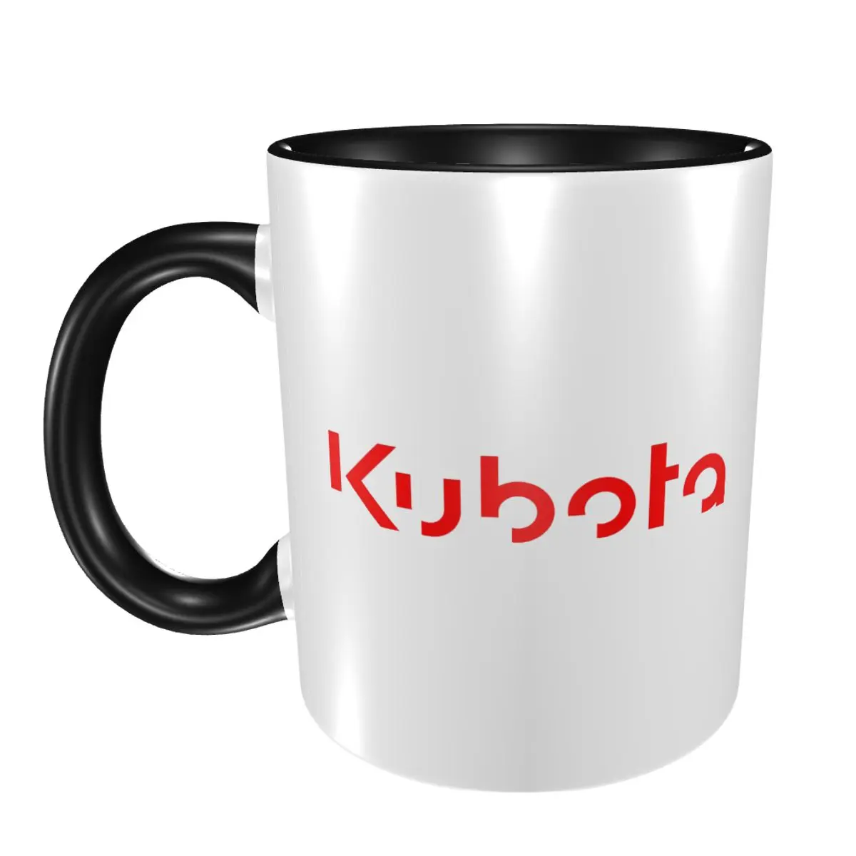 Kubota Red Vesion Mug Funny Ceramic Coffee Cups Tea Mugs Milk Cup Drinkware Gift for Woman Man