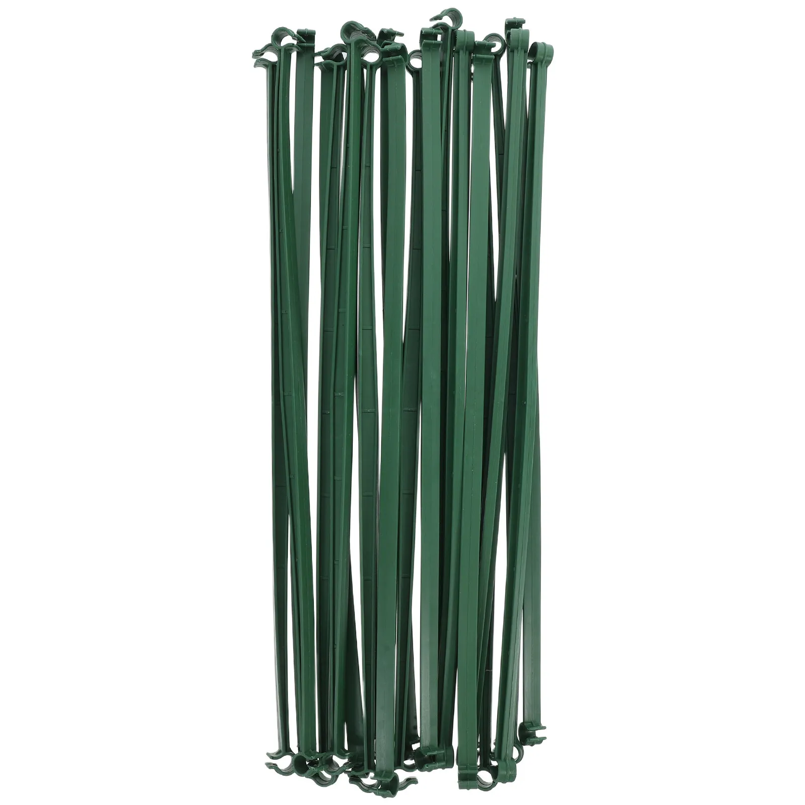 20Pcs Garden Rod Connectors Plastic Support Stake Clips Sturdy Snap Frame Connectors Plant Climbing Vine Tomato Trellis