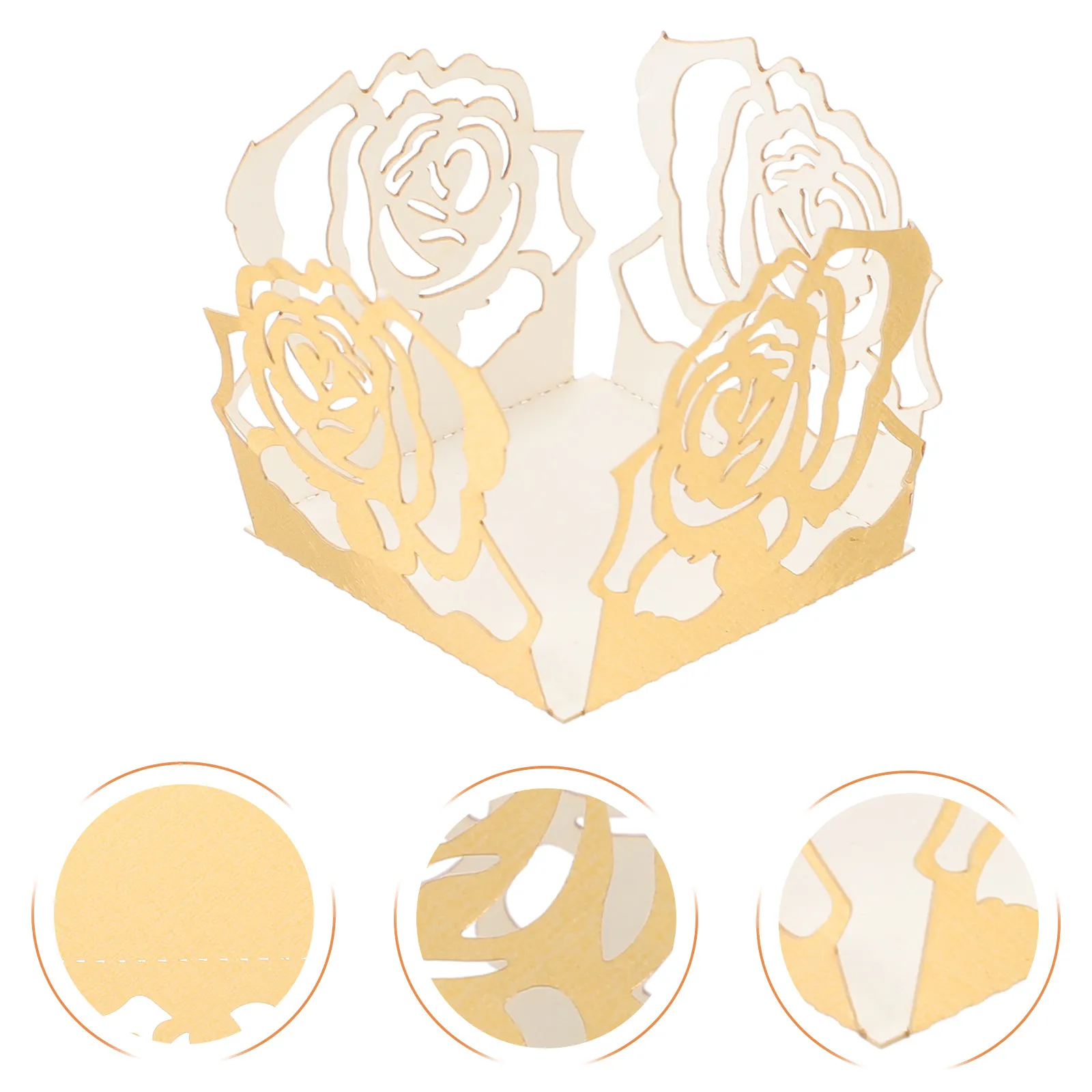 

50 шт. подложек для упаковки шоколада, красивые креативные бумажные стаканчики-вкладыши для конфет, нуги, карамели, сувениров для вечеринок