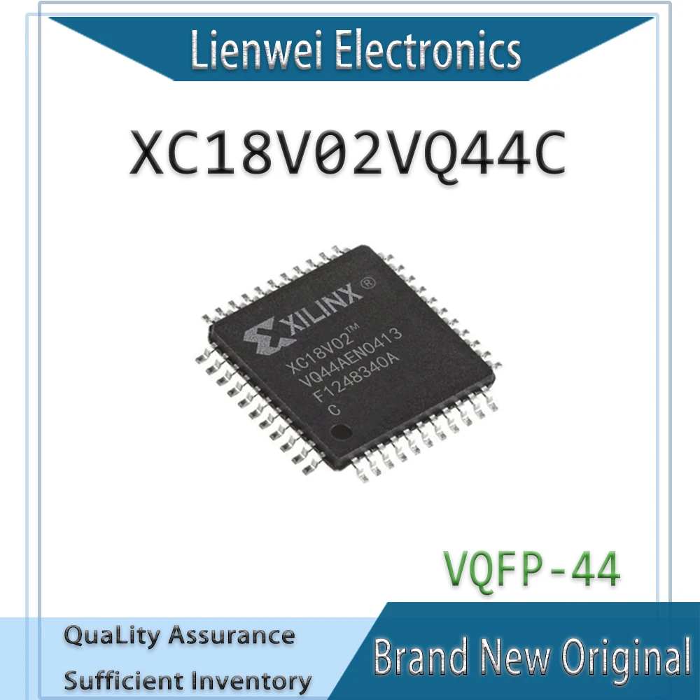 

100% New Original XC18V02 XC18V02VQ44C IC Chipset VQFP-44