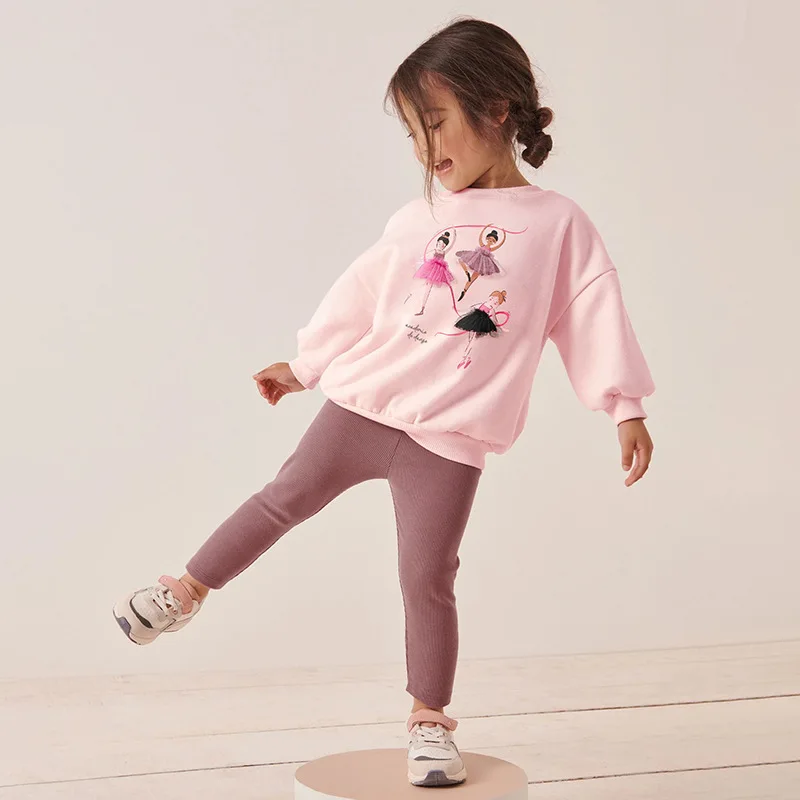 

New Girls' Set fashion Sweatshirt Children's Set Autumn Long Sleeve Princess Set