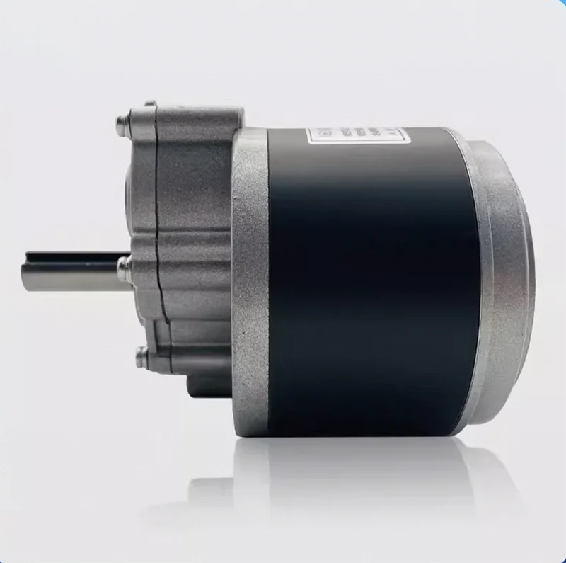 24V 250W 75/120rpm DC Brushed Low Speed Secondary Reduction Electric Vehicle Wheelchair Motor 44mm Longer shaft 0.64/0.98N.m