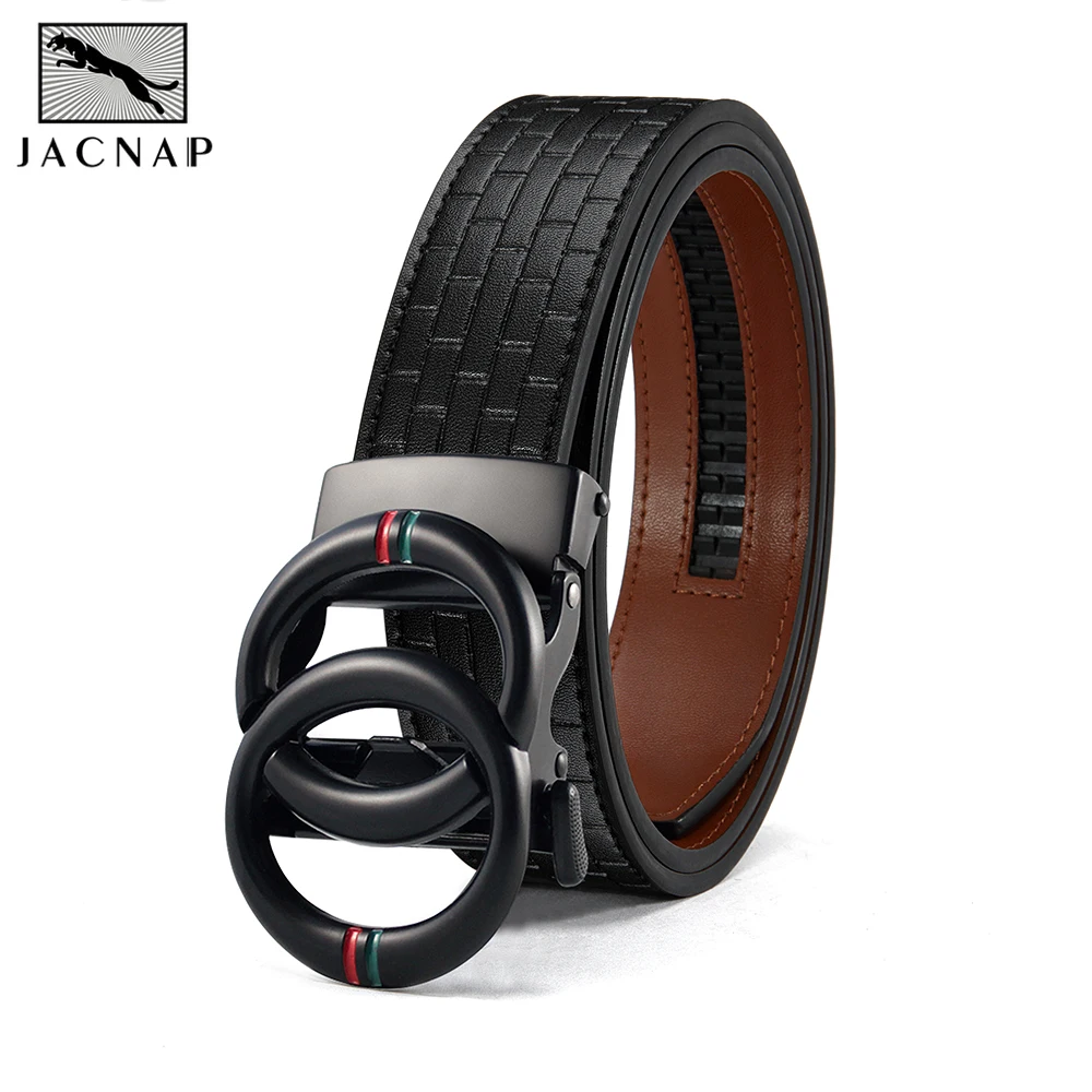 Mens Leather Belt Multiple Colors Automatic Available Belts Leisure Fashion Ratchet Belts for Men Pants Waistband 115 125 135