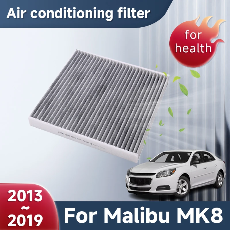 Activated Carbon Air Conditioner Filters Car For Chevrolet Holden Malibu V300 2013-2019 OE 13271190 PM2.5 Filter Car Accessories