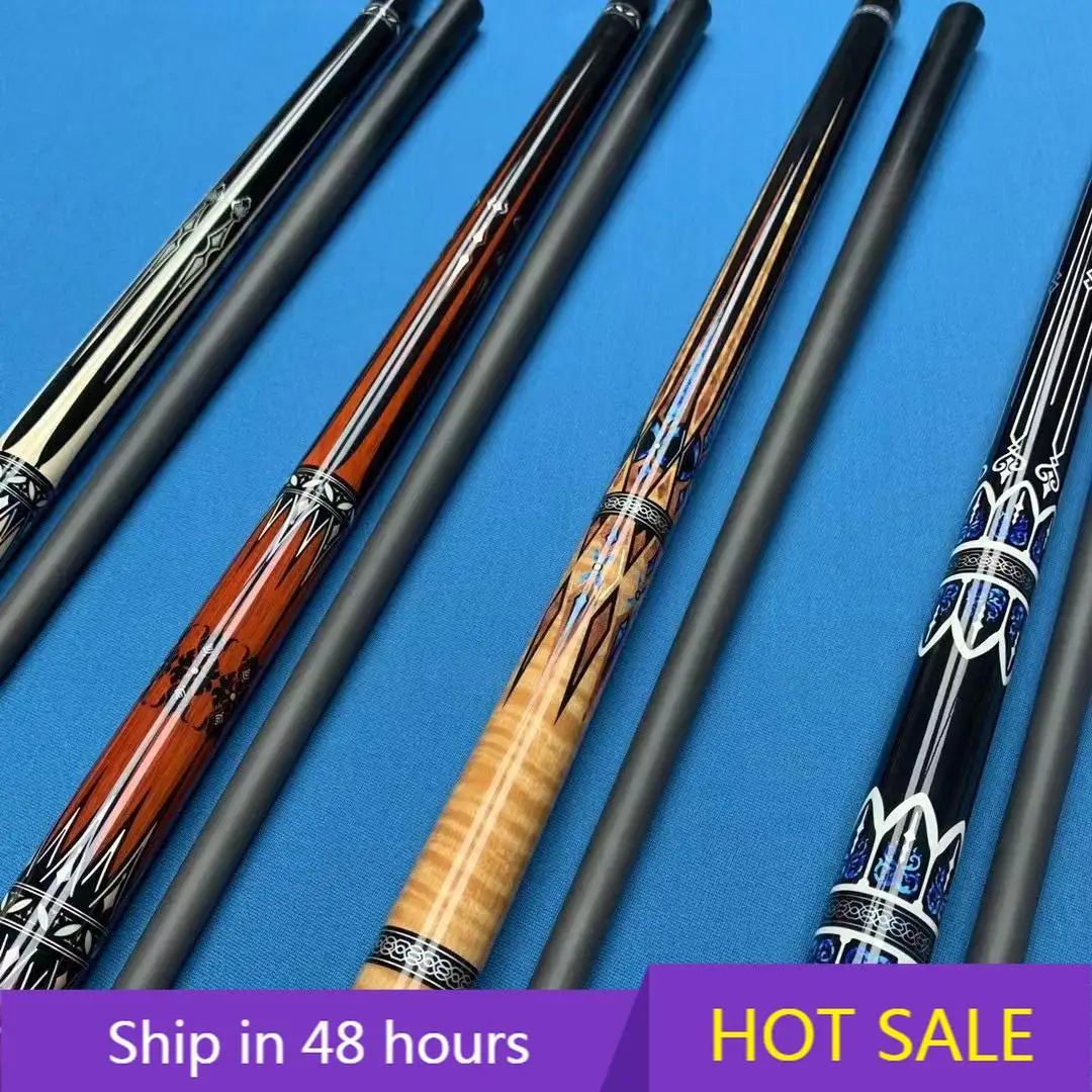 

Высококачественный бильярдный кий POWER LEAP из углеродного волокна, наконечник 12,75 мм, кленовый рукав и шарнир из нержавеющей стали для спорта у бассейна