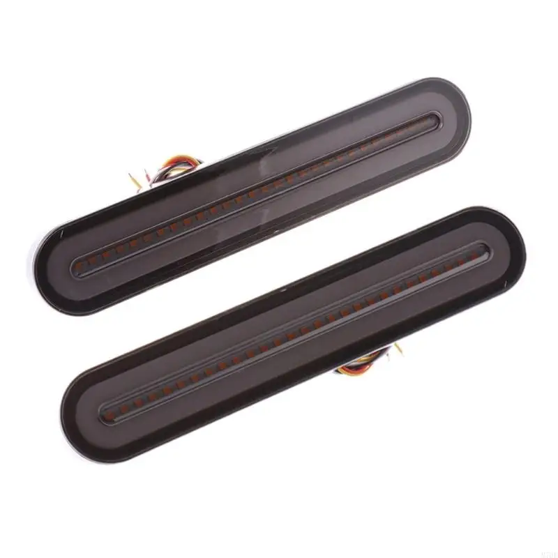 M76E Bright 28 LED Sequential Turn Brake Light with Wide Compatibility Led Truck Trailer Brake Light for Vehicles