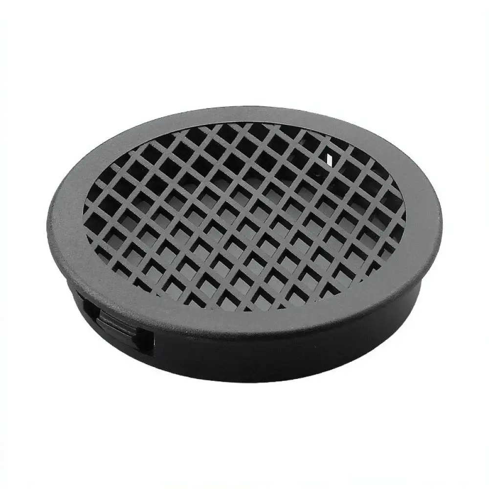 Furniture Ventilation Mesh Grill Round Plastic Air Vent Cover For Wardrobe Closet Shoe Cabinet Breathable Hole Plug Accessory