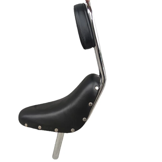 Chopper bicycle seat with backrest sale