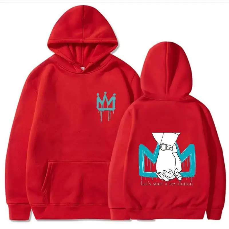 ملابس شارع ملكية شابة للنساء مع تيشيرت مستوحى من القلنسوة ، تيشيرت برسومات للجانبين ، تيشيرتات بأكمام قصيرة ، ملابس شارع علوية #4