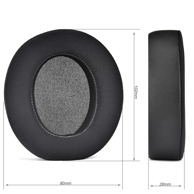 Anker Soundcore hayat için buz jel kulak pedleri yastık Q35 BT Q30 kulaklık yedek Earpads yumuşak deri köpük sünger toka ile