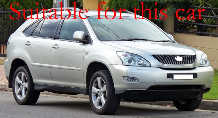 Plastic Exterior Visor Vent Shades Window Sun Rain Guard For Lexus Rx (XU30) RX330 Rx270 Rx300 Rx400h rx450h 2004-2009