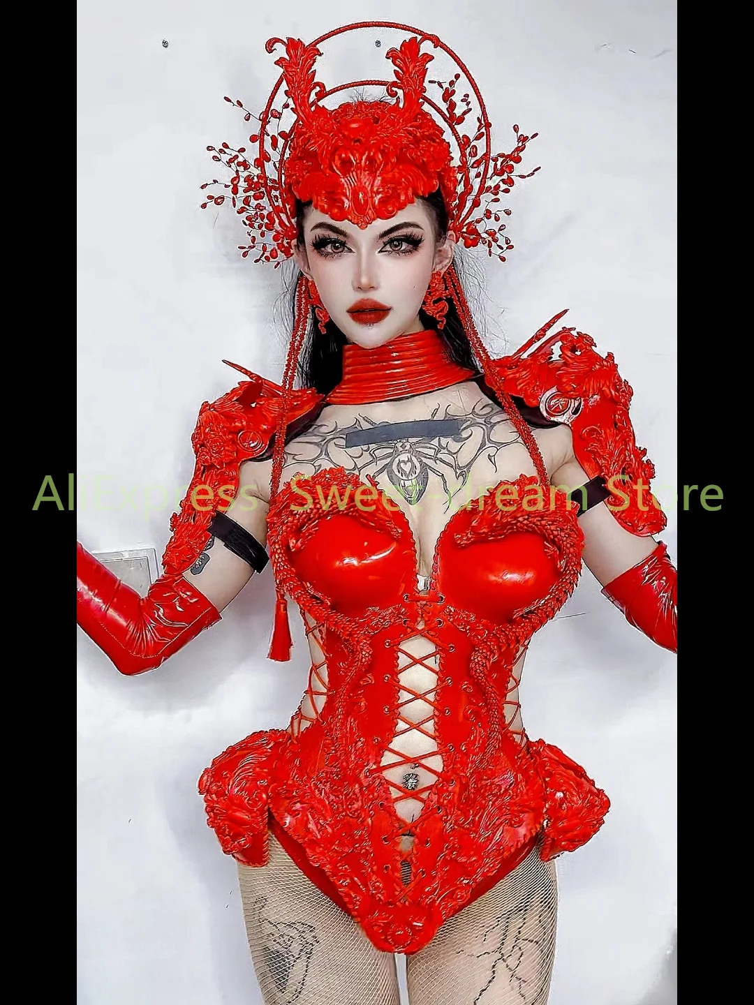 Custom Korean Girl Group Costume Sexy Bra Nightclub Bar Female Singer Party Bar Stage Outfits Dj Performance Costume Dance Wears