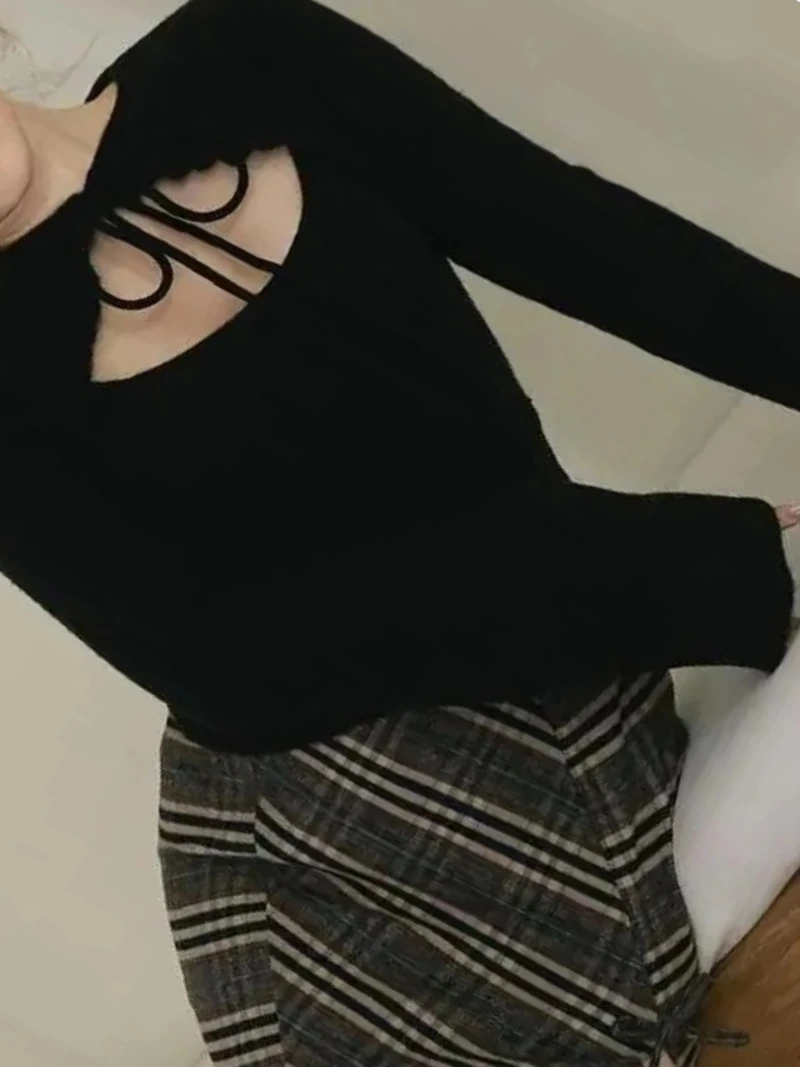 

Spring Autumn Knit Sweater Sweet Ruffled Tie Bow Wool Blend Bell Sleeve Sweaters Top Fashion Japanese Style Lady Knitted Shirt