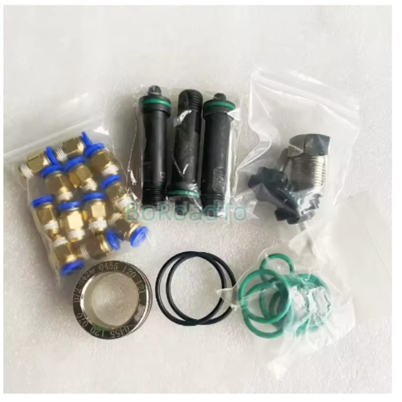 Common Rail Diesel Injector Clamps Wearing Part Sealing Ring Vulnerable Parts Inlet Adaptors for Fuel Injector Reapir Tool