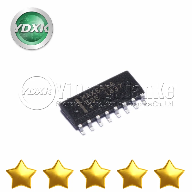 MAX691AESE+ SOP16 MAX691ACSE+T Electronic Components MAX691ACWE MAX691EWE+ MAX691EWE MAX695CWE New Original MAX710ESE