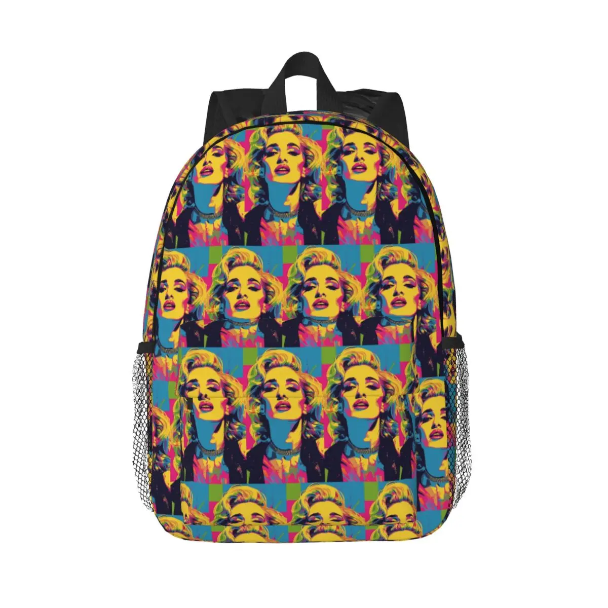 

Madonna Backpack Hot Sale Daypack Large Capacity Boys Girls BookBag Shoulder Bags for Men Women Kids School Bag