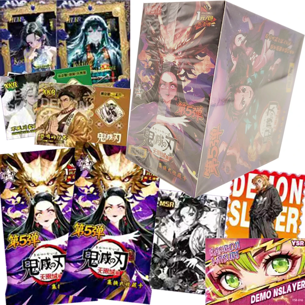 

Demon Slayer Rare Collection Cards Tomioka Giyuu Uzui Tengen Cool Character Silhouette Metal Enamel Cards Anime Peripheral Gifts