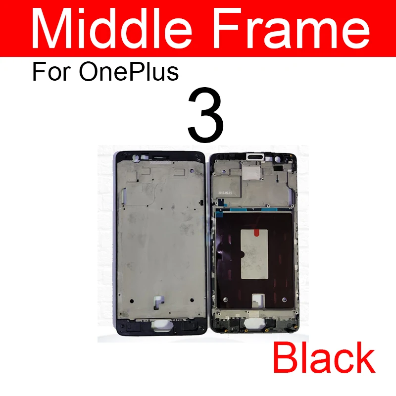 Middle Frame Housing For OnePlus 3 5 6 3T 5T 6T Rear Middle Frame Cover Bezel Plate Chassis Repair Parts Replacement