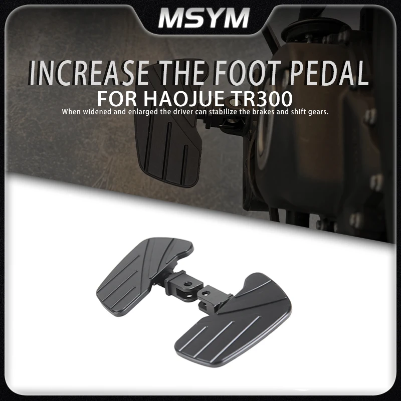 

Motorcycle Modified With Large Foot Pedal Cruise Car Retro Anti Slip Widened Foot Pedal Accessories For Haojue TR300 TR 300