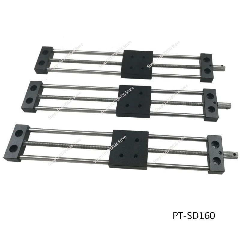 20x20MM X Axis Linear Stage Stroke 10MM Fine‑Tuning Precision Mini Sliding Table Micro Manual Laboratory Translation Stage