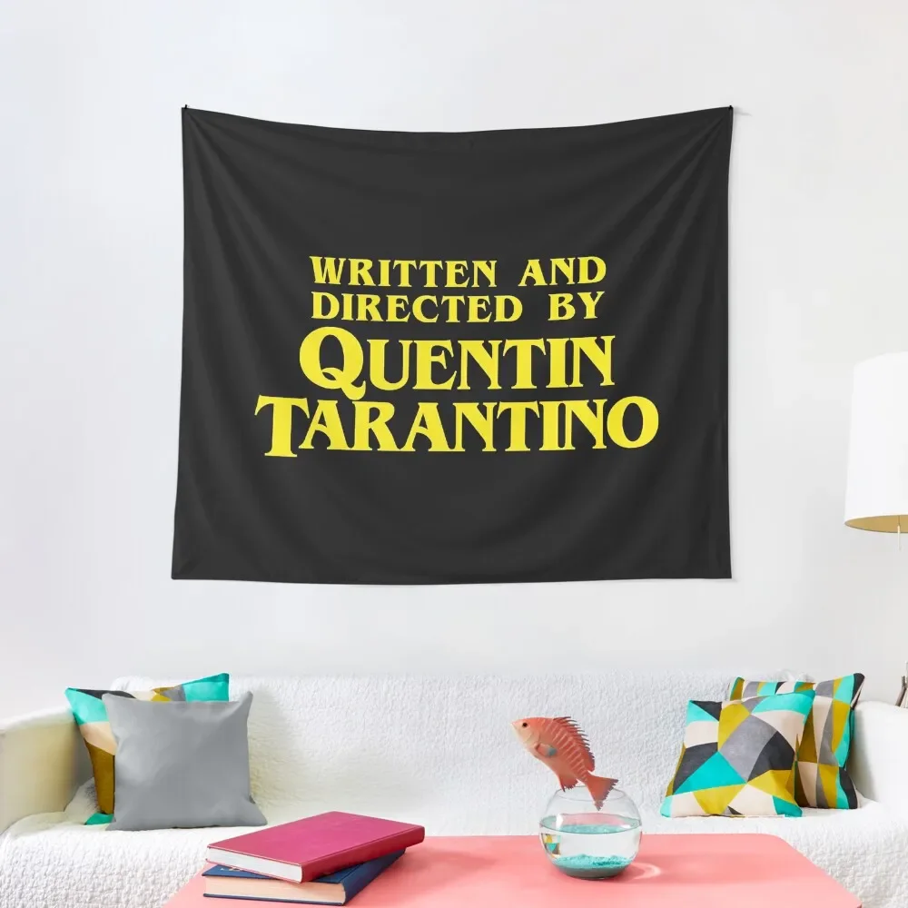 Written and Directed by Quentin Tarantino Tapestry Room Aesthetic Luxury Living Room Decoration Tapestry