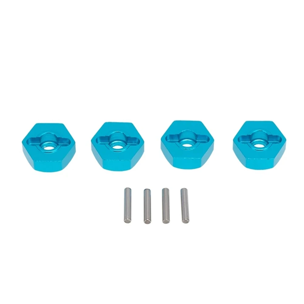 

4pcs Hexagonal Adapter Metal Wheels 12mm for TT-01 TT01 TT02 XV01 TB-04 -01N 1/10 Parts for improving remote controlled cars