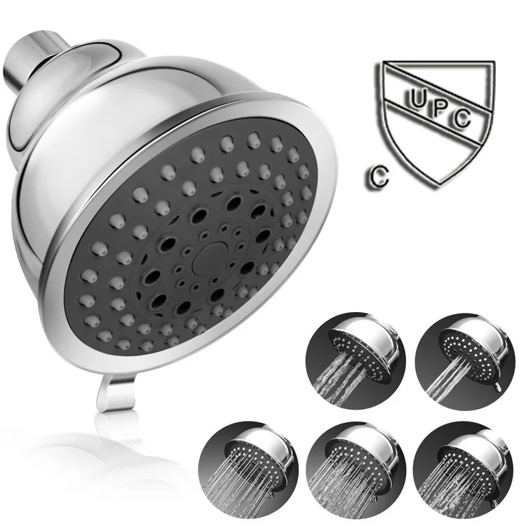 Imagem -05 - Cabeça de Chuveiro Dupla com Manifold Shut-off Válvula Braço de Chuveiro Dual Shower Heads Combo Grupo Chuveiro Pulverizadores Funções Qualidade Superior