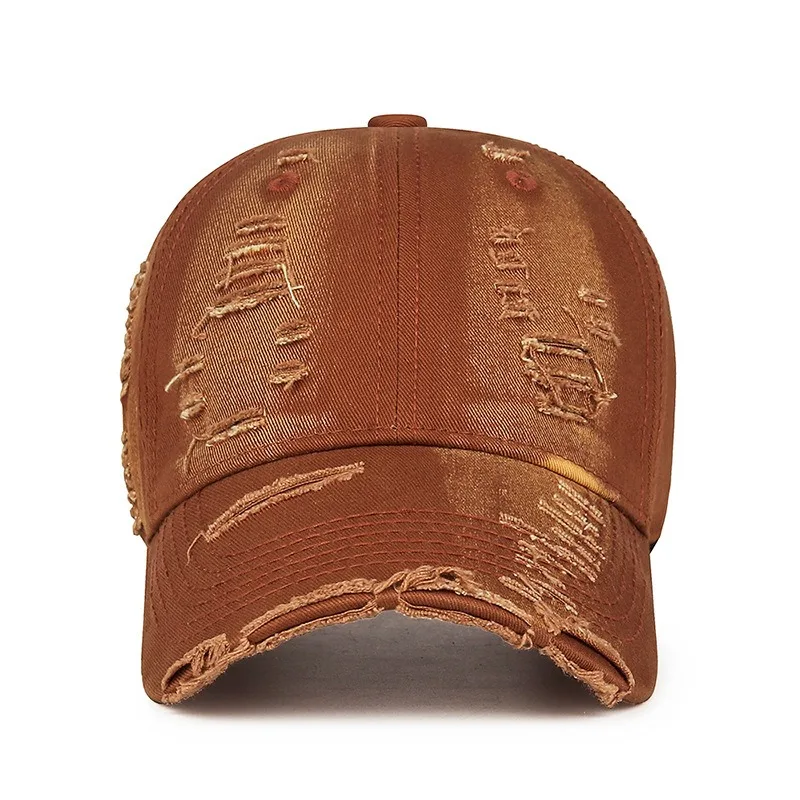 Cool Fashion Women Men Ripped Denim Cotton Baseball Cap Male Female Four Seasons Sports Snapback Sun Cap Hat For Women Men