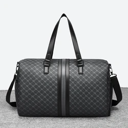 Bolsos de viaje de diseño Vintage para hombre, maletas de Fitness, equipaje de mano, marca de lujo, bolsas de viaje