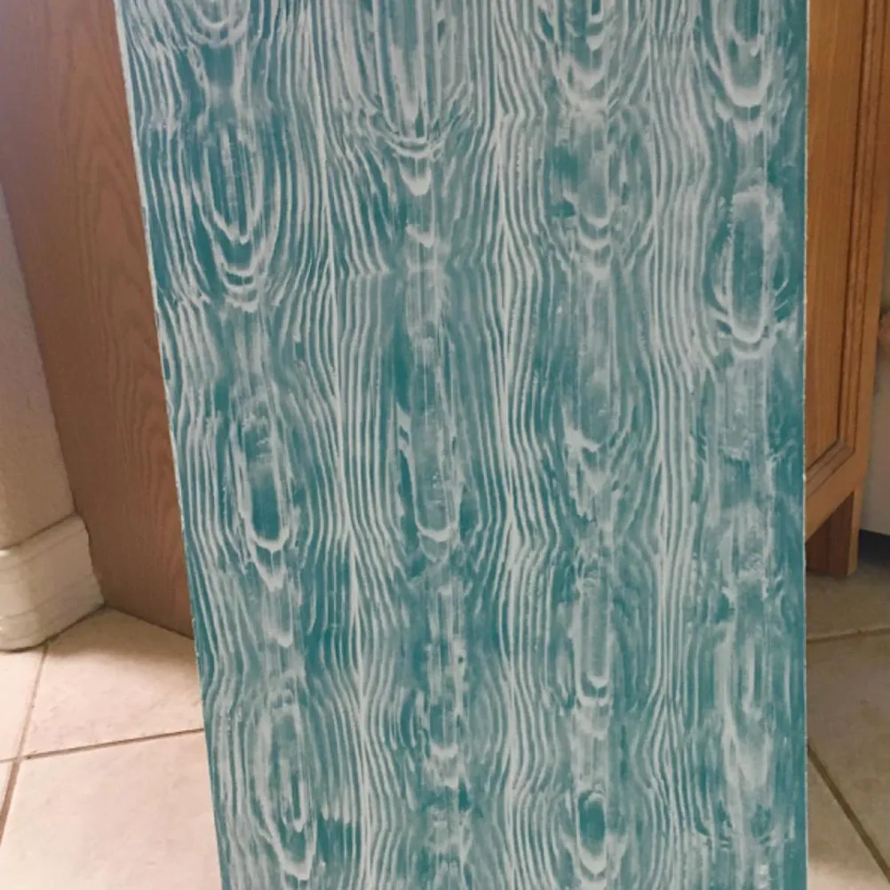 2Pcs Wood Grain Tool Durable Rubber DIY Wall Decorating Painting Tool Vivid Wood Graining Effect Practical Design
