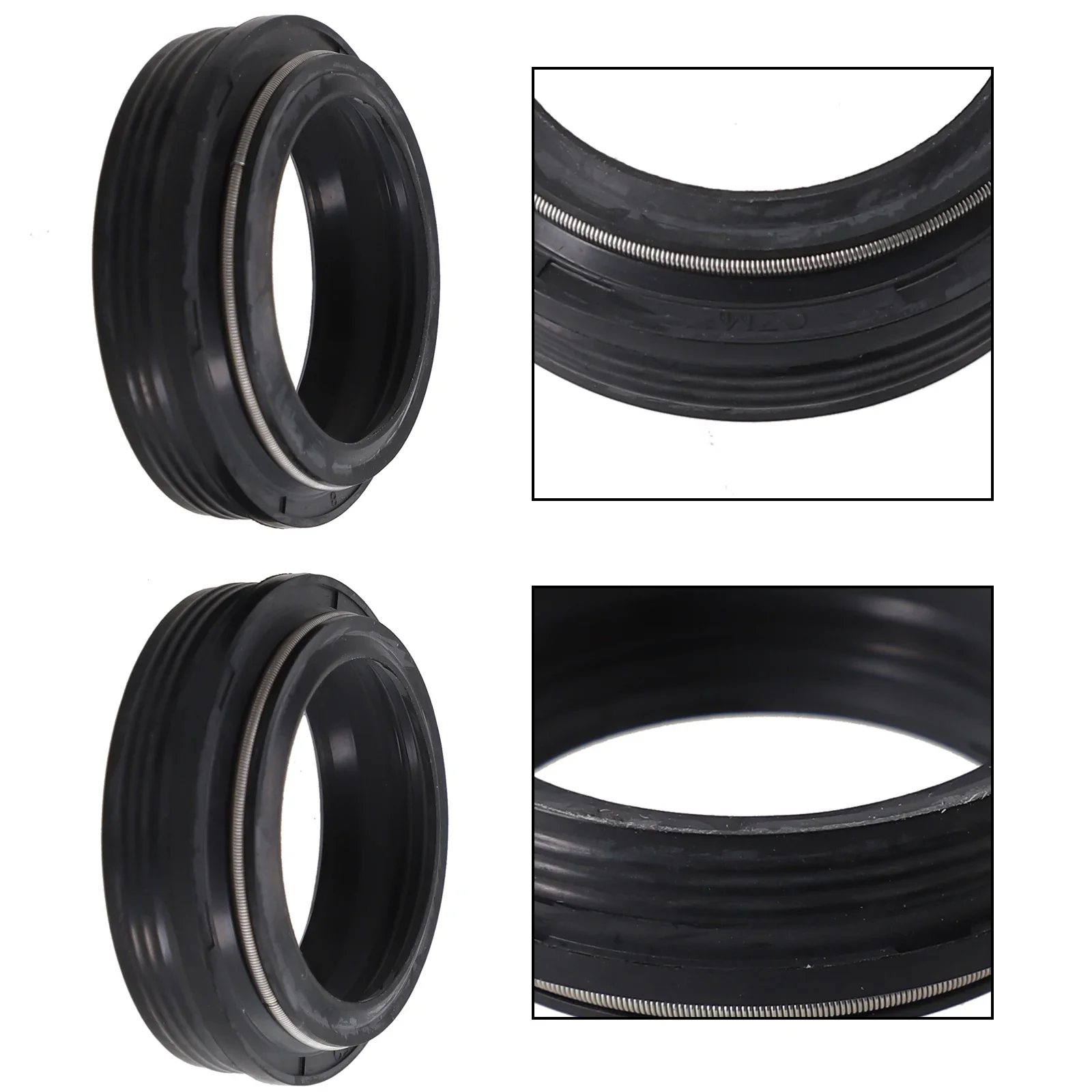 Bike Fork Dust Wiper Seal, 2pcs Dusty Seal 28 6mm, Protect Your Fork Stanchion from Dust and Grime, Easy to Install