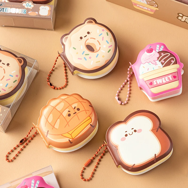 Mini portatile carino a forma speciale Cartoon Memo pad Console di gioco forma Sticky Note libro di messaggi portatile libro di decompressione