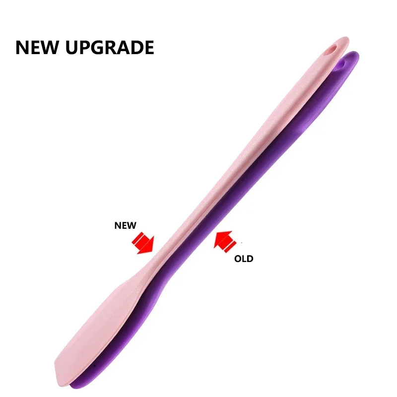 Silicone Spatula Heat-Resistant Versatile Non-Stick Kitchen Tool for Cooking, Baking, and Stirring - Food Grade, Easy to Clean