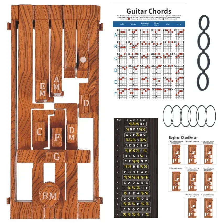 

Guitar Chords, Beginner String Assists