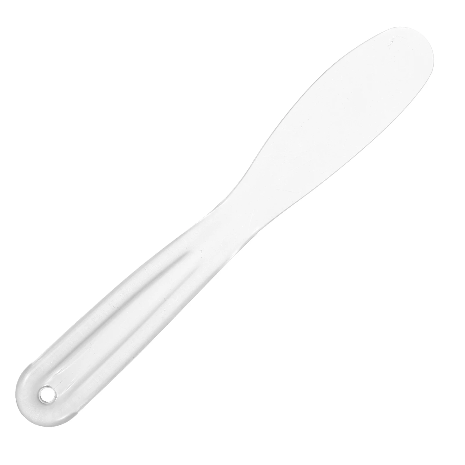 

Plastic Mask Applicator Spatula Thickened Transparent for Facial Body DIY Skincare Mixing Blending Tool Spoon Jelly