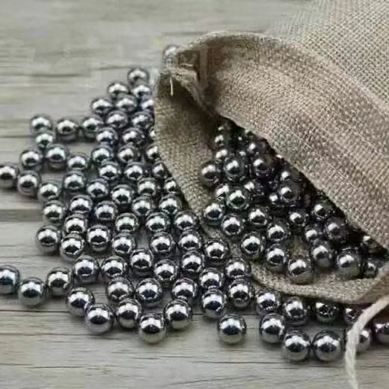 300 Stück 8-mm-Stahlkugeln für G5-Schleudern, Standard 8-mm-Stahlkugeln für den Außeneinsatz, geeignet für verschiedene Schleudern mit Wiederholungsfunktion. – Detail 4