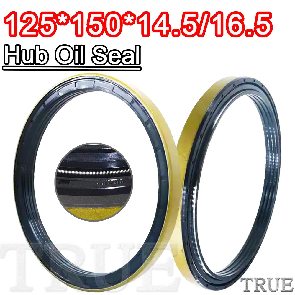 Hub Oil Seal 125*150*14.5/16.5 For Tractor Cat 125X150X14.5/16.5 Mirror automobile KASSETTE-2 Corteco Accessories High Pressure