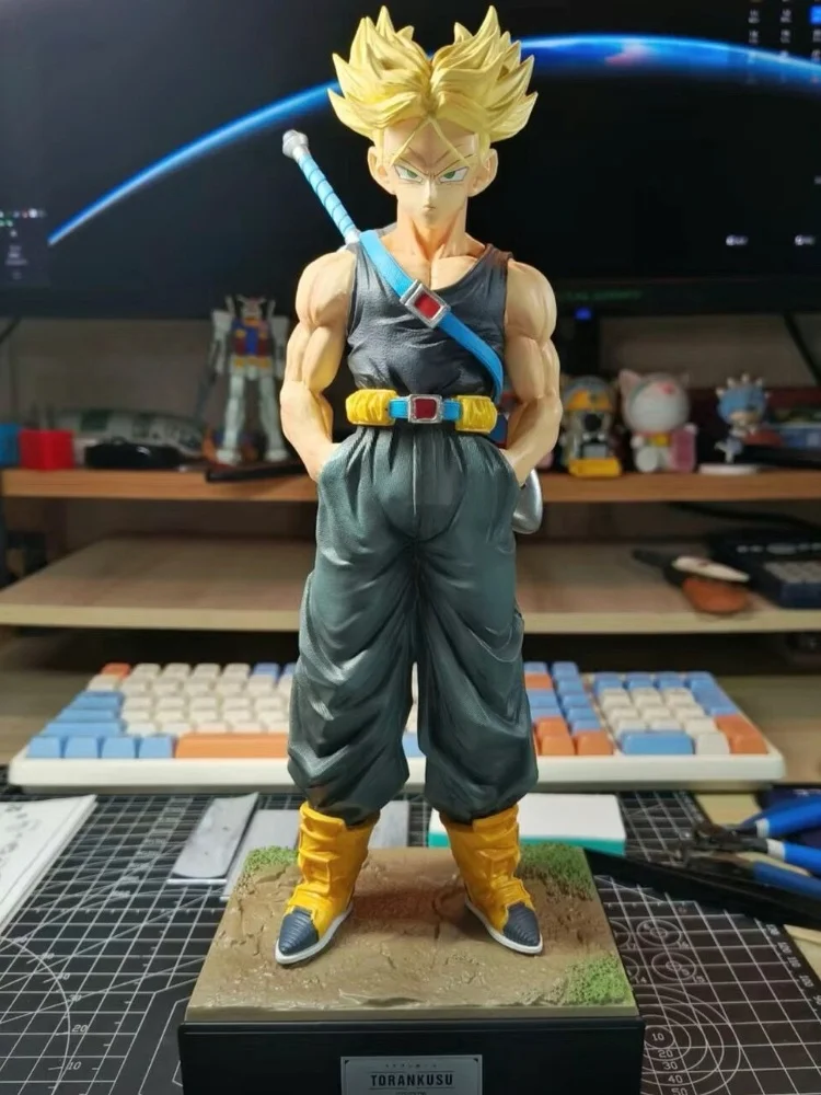 30cm Dragon Ball Z Fighters Trunks Anime Figure Super Saiyan Trunks Figure Future Trunks Figures Model Collection Decoration Toy