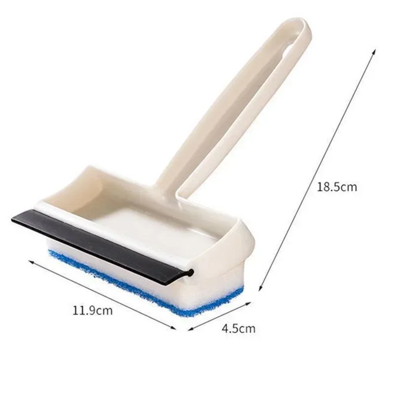 Double-sided Household Glass Shaving Tile Bathroom Cleaning Brush Wipe Window Wiper Scraper Cleaning Mirror