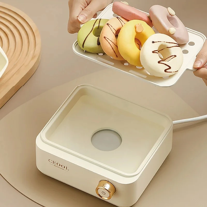 طباخ بيض أوتوماتيكي مزدوج الطبقة ، بخار كهربائي منزلي ، آلة إفطار متعددة الوظائف ، سخان طعام ، آلة طهي على البخار