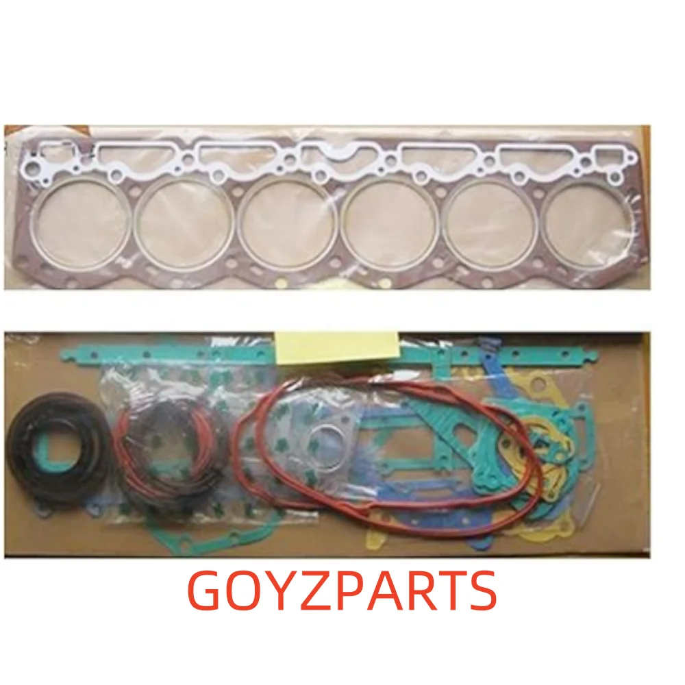 S6D105 6137-K1-3012 6137-K2-3005 6137-K1-9901 Engine Overhaul Full Gasket Set Repair Kits for Komatsu PC200-3 PC220-3 Excavator
