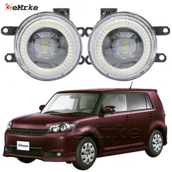 Led Fog Lights DRL Angel Eyes Daytime Running Lamp with Lens for Toyota Corolla Rumion 2010 2011 2012 2013 2014 2015 2016 2017