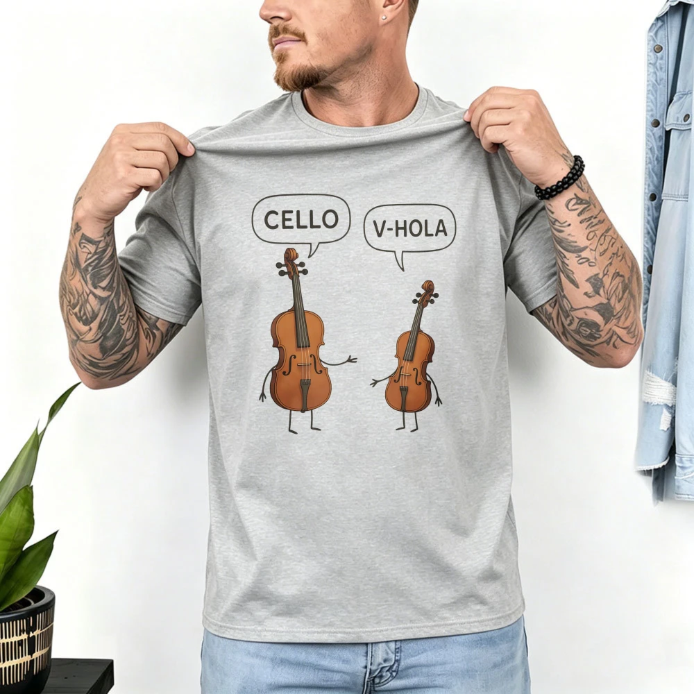 Musical Pun Cello Viola T-Shir - Musical Instrument Viola review and price