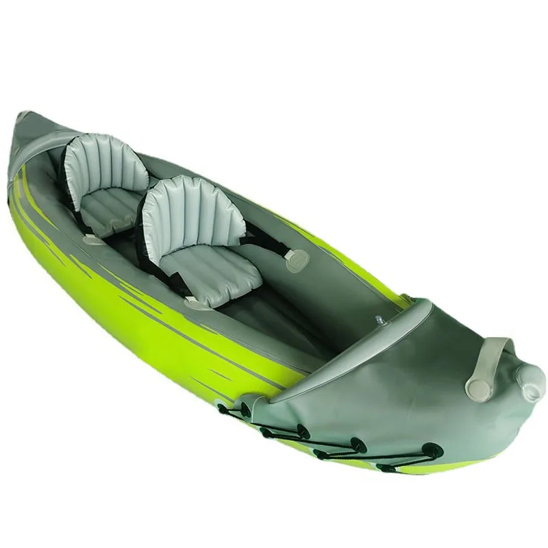 

Outdoor thickened rubberocean kayak inflatable boat fishing folding kayak double canoe