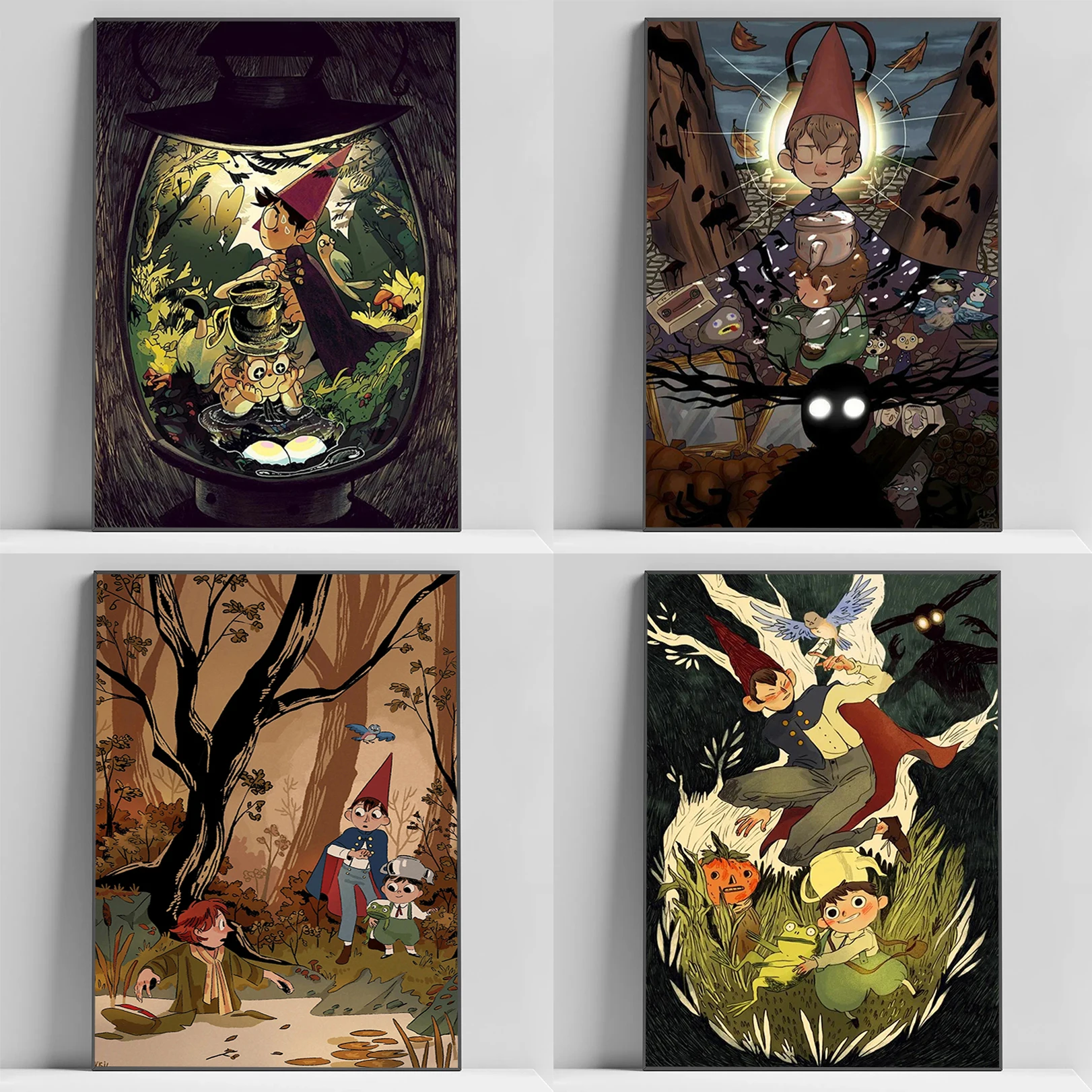 

Posters for Wall Decor O-Over the G-Garden W-Wall Cartoon Poster Decoration Home Decorations Art Decorative Paintings Print Home