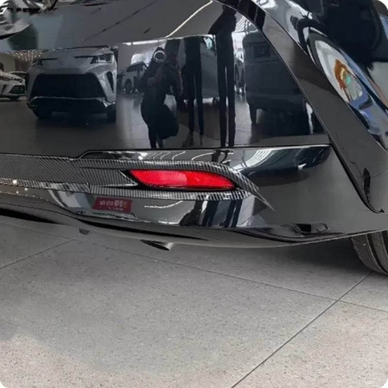 

For Toyota Camry XV80 2024 Premium Edition Luxury Edition Rear fog lamp protection decorative frame sticker protection Exterior