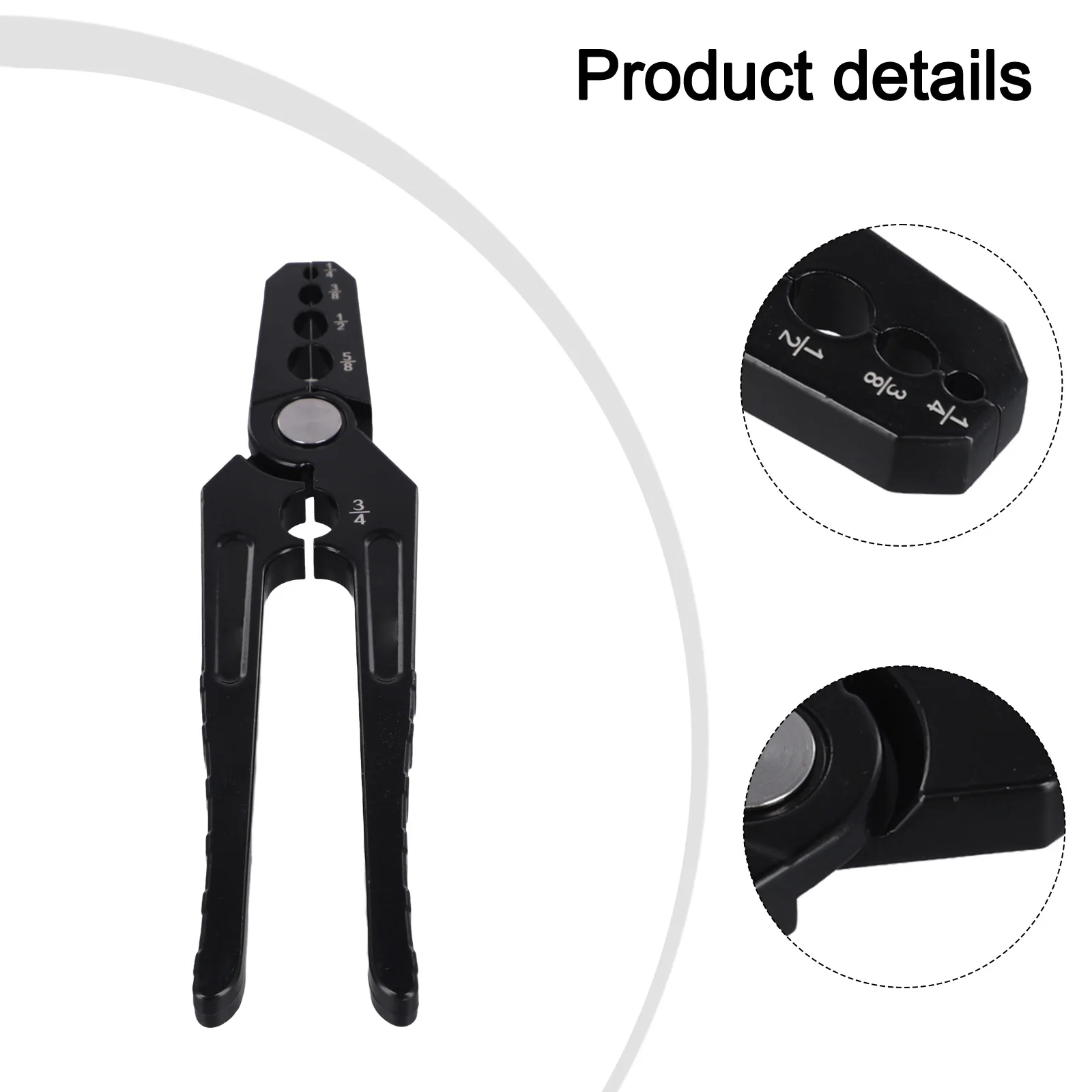 ST301 Copper Tube Repair Pliers Versatile Round Plier Tool Compound Rounder And Flat Folding Tube Fix Leaks Quickly Easily