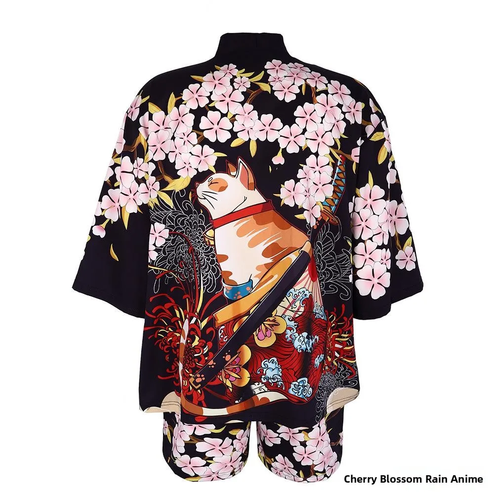 Kimono d'halloween transfrontalier Sle Cosplay Jaet, Costume de spectacle de Festival d'été, vêtements d'extérieur pour spectacle sur scène